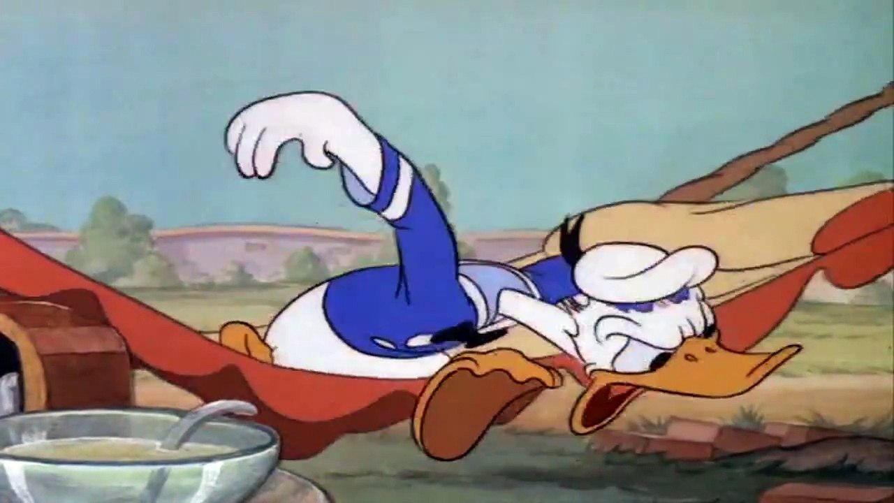 Donald Duck Cartoons 2 - Self Control (1938) | Donald is trying his best to put his temper under control