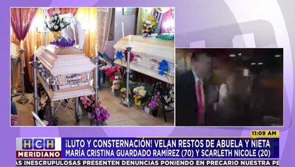 Apesarados, familiares y amigos velan a abuela y nieta accidentadas en Lepaera