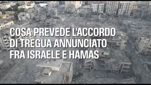 Cosa prevede l'accordo annunciato di tregua fra Israele-Hamas