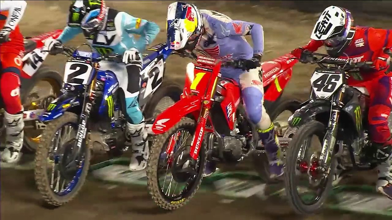Supercross 2025 Round 1 Highlights: Anaheim I Biggest Moments | Motorsports on NBC