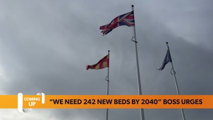 Northumbria Healthcare boss warns the need for hundreds of new beds by 2040.