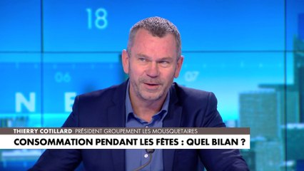 Thierry Cotillard : «On l'a vu sur les produits festifs -3% de consommation à Noël»