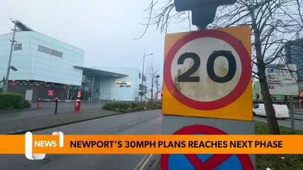 Newport plans to change some roads back to 30mph
