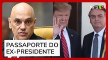 Moraes nega ida de Bolsonaro para posse Trump nos EUA