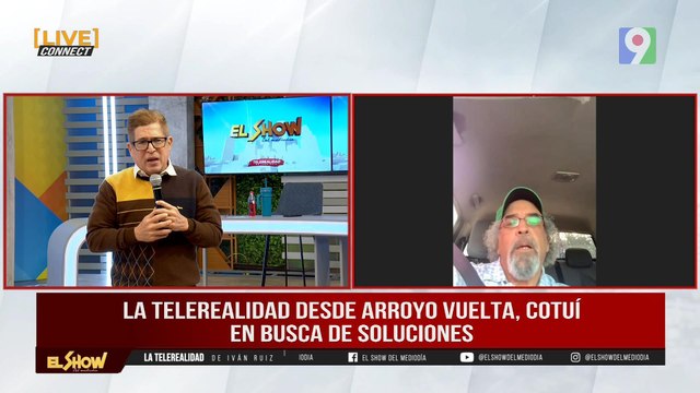 Buscando soluciones en Arroyo Vuelta con la Barrick Gold Pueblo Viejo| El Show del Mediodía