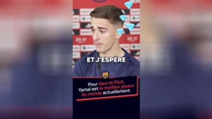 Barcelone - Pour Gavi et Flick, "Yamal est le meilleur joueur actuellement"