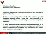 Movimientos Sociales de Costa Rica rechazan la llegada de Edmundo González a la nación