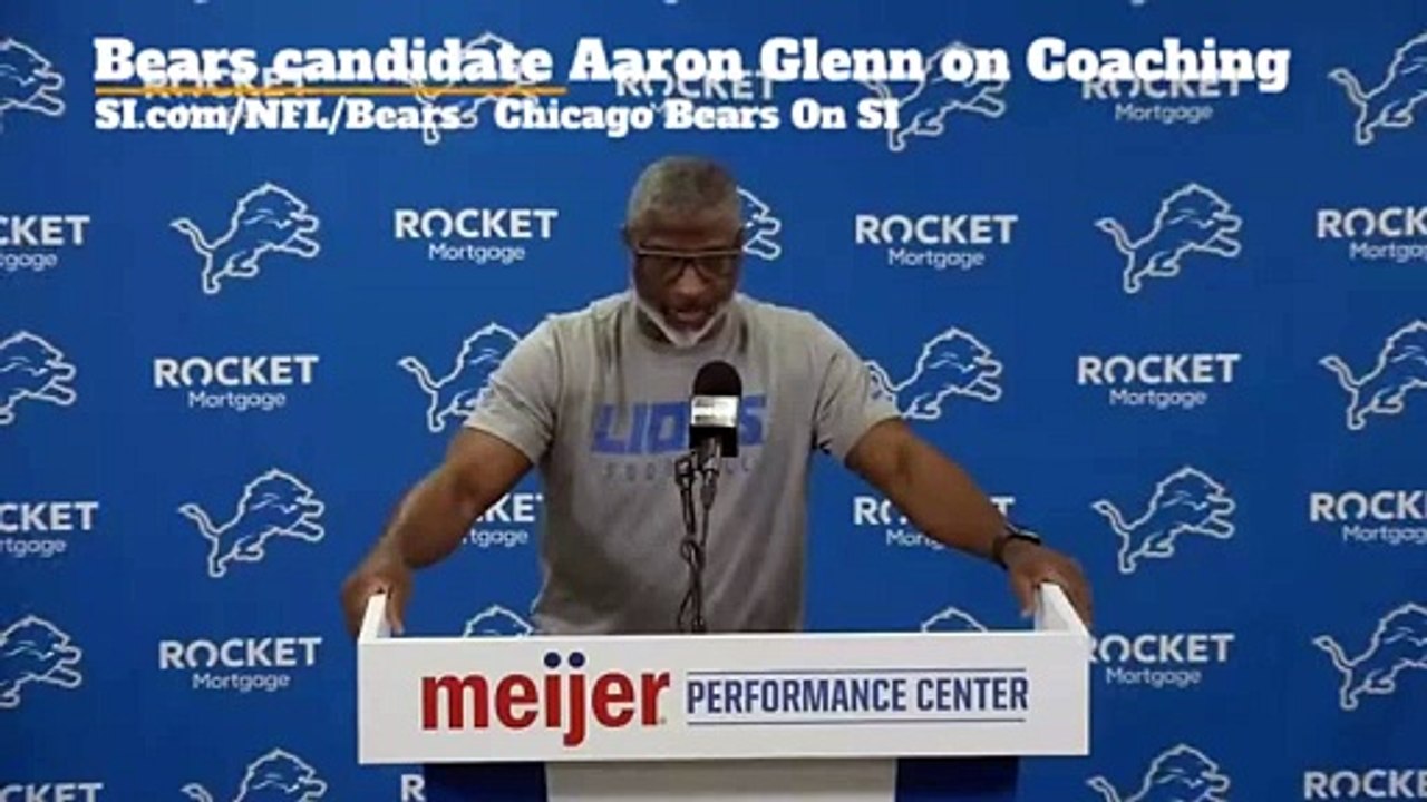 Quintessential Bears coaching candidate Aaron Glenn.mp4