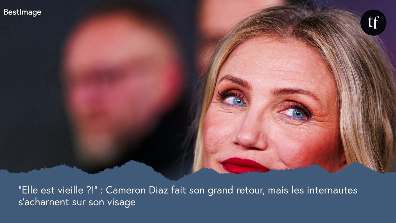 "Elle se cache derrière ses fringues moches" : Cameron Diaz fait son grand retour après 10 ans d'absence, mais ses haters aussi