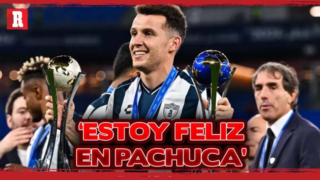 Oussama Idrissi sobre rumores de su salida de Pachuca: 'Estoy feliz aquí'