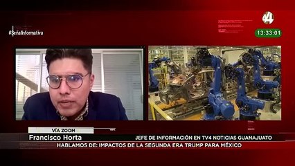 Francisco Horta habla de ¿qué posible impacto se espera para Guanajuato en la segunda era de Trump?