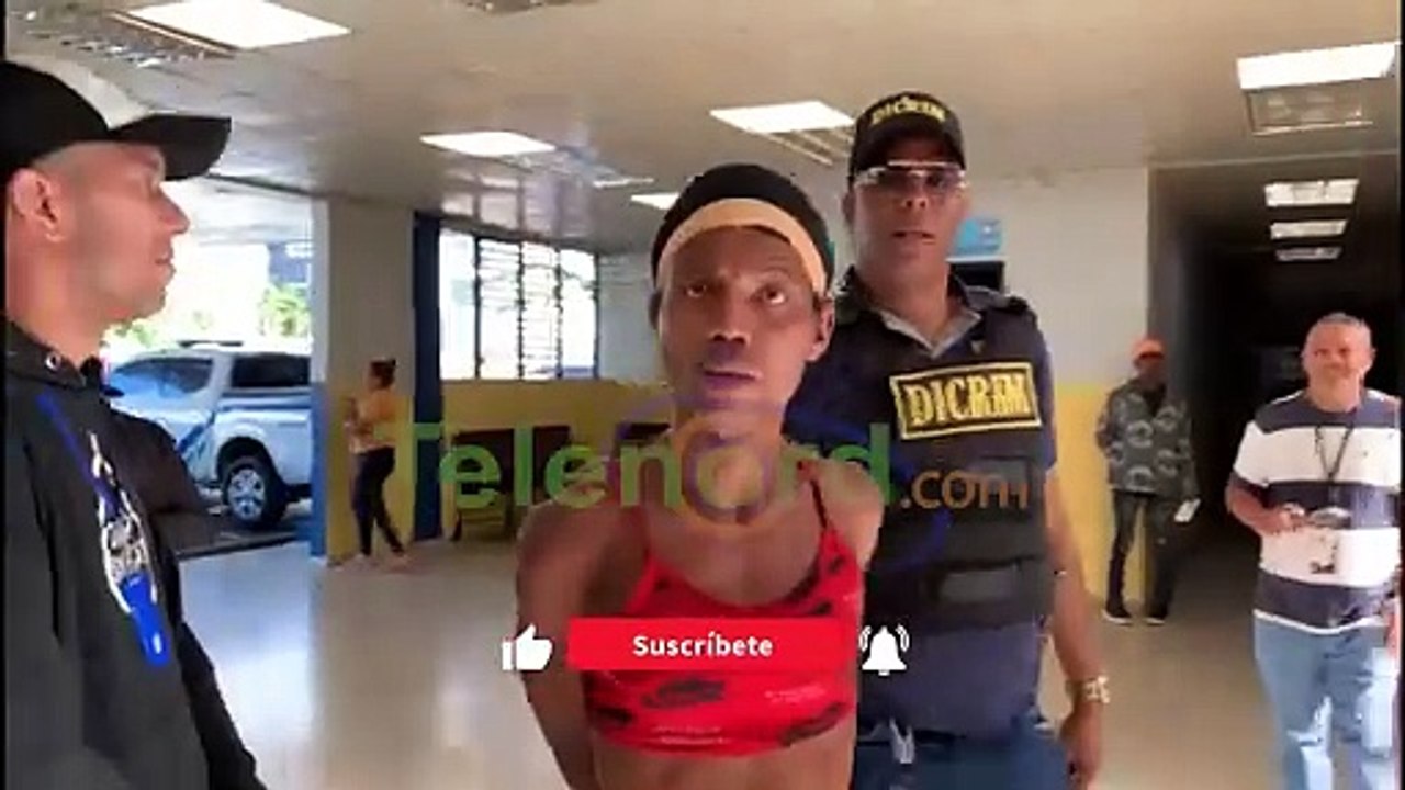 Apresan a «La Cacona» por supuesto robo de una pistola en SFM