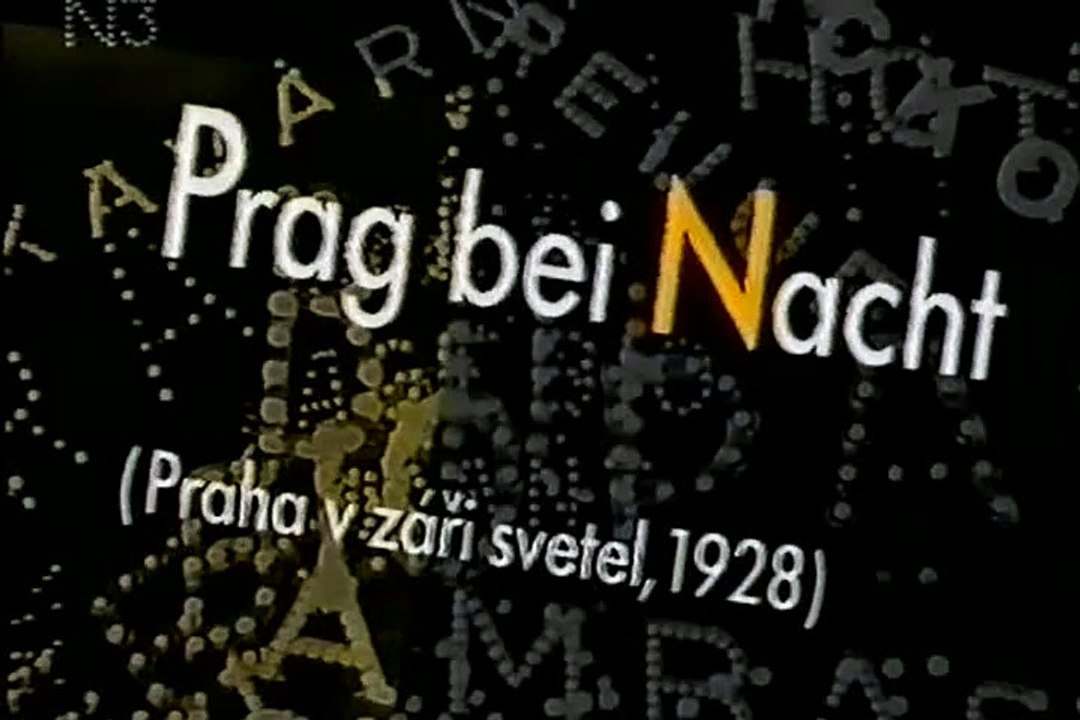 Praha v zári svetel (1928) -dokument