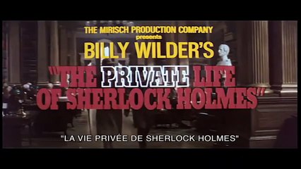 La vie privée de Sherlock Holmes (1970) - Bande annonce