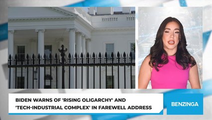 Biden Warns Of 'Rising Oligarchy' And 'Tech-Industrial Complex' In Farewell Address