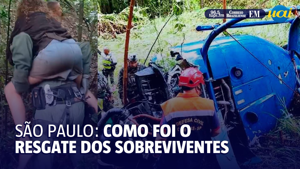 Piloto do helicóptero que caiu em São Paulo indicou onde estava a menina