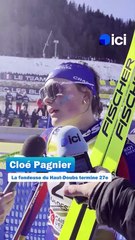 Coupe du monde de ski de fond : Cloé Pagnier termine 27e