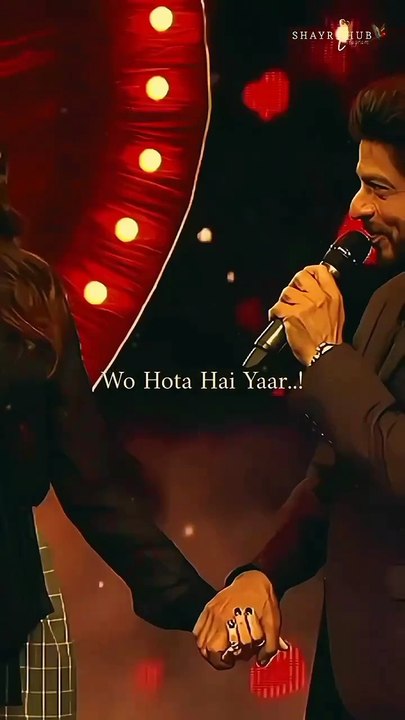 Shah Ruh Khan and Anushka Sharma poetry