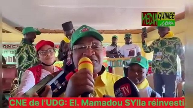Congrès National Électif de l’UDG/Elhadj Mamadou Sylla élu président avec 201/283 voix, pour 5 ans: «Quand je prenais l'UDG, il était dans le sac de quelqu'un, il avait un sac à main, c’est là où il y avait son cachet, les en-tête et tout. Le bureau s