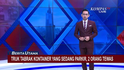Truk Tabrak Kontainer di Cilacap, 2 Orang Tewas
