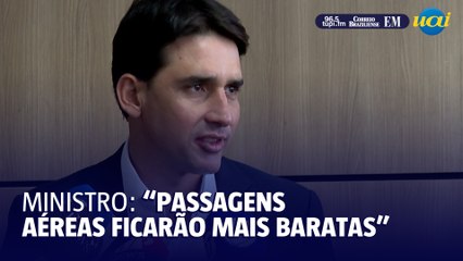 Fusão Azul e Gol: tarifas devem cair, diz ministro