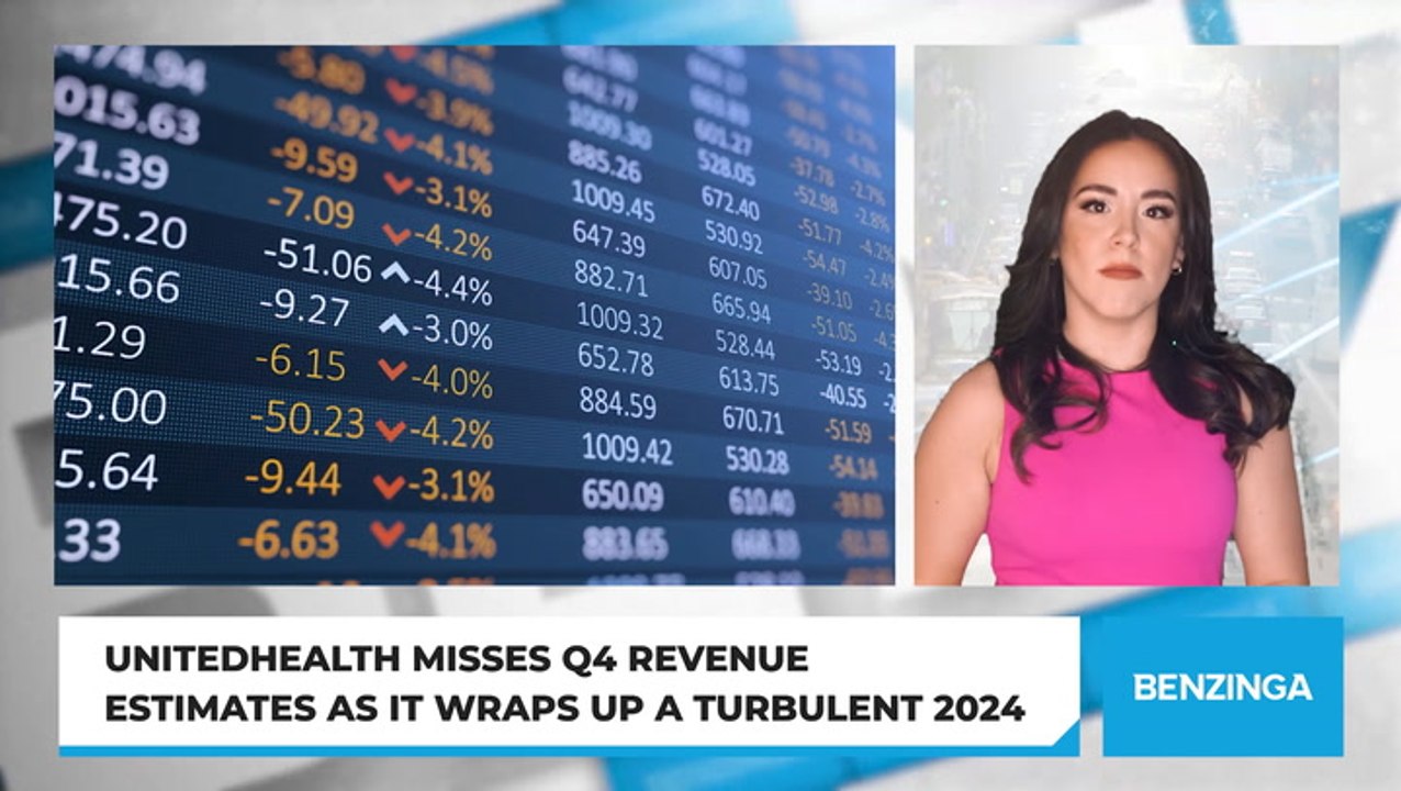 UnitedHealth Misses Q4 Revenue Estimates As It Wraps Up A Turbulent 2024