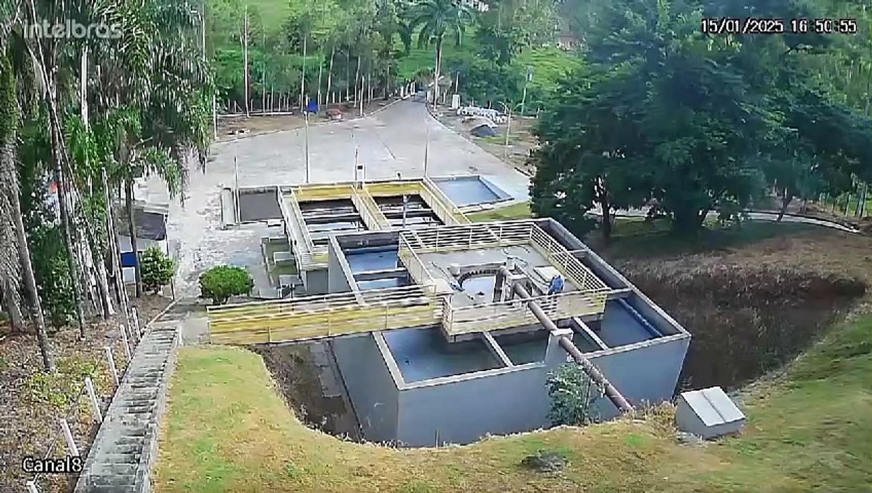 Vídeo mostra momento da explosão em ETE