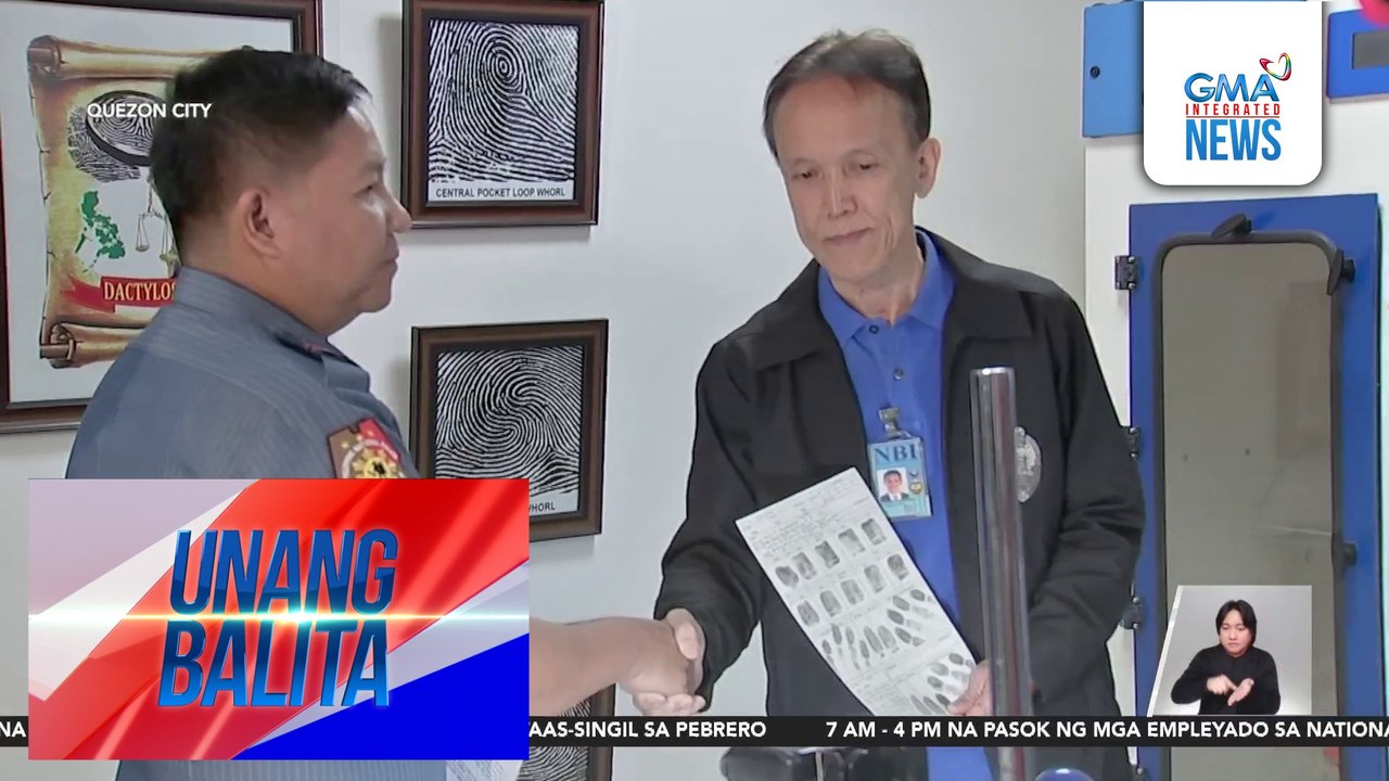 Fingerprint analysis sa itinuturong mastermind sa pagpatay sa isang negosyante, isinumite sa NBI | Unang Balita