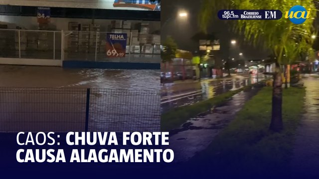 Fortes chuvas causam transtornos na Vilarinho, em BH