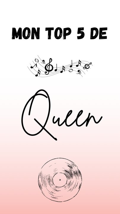 Mon top 5 de Queen 2/2