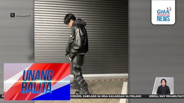 SB19 member Felip, grateful na nakapag-perform sa D.U.N.K. showcase sa Japan | Unang Balita