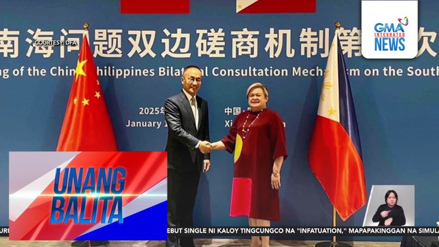 Pilipinas, nagpahayag ng pagkabahala sa bilateral consultation mechanism sa China tungkol sa pananatili ng monster ship sa ating EEZ | Unang Balita