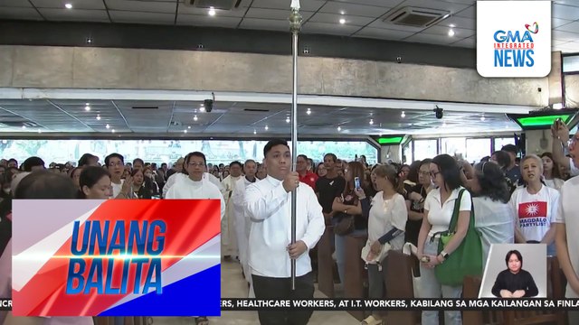 Misa para sa kapayapaan at katarungan, dinaluhan ng iba't ibang grupo | Unang Balita