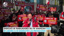 Sindicato de trabajadores del PJF anuncian paro de labores si se disminuyen las prestaciones