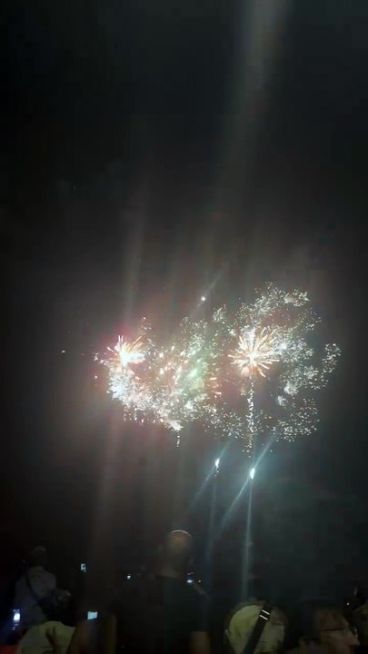 Fête Nationale  Le Feu d’artifice du 14 juillet 2023  Grenoble #14juillet #fetenational #france (18)