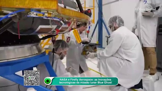 NASA e Firefly Aerospace: as inovações tecnológicas da missão lunar Blue Ghost
