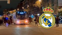 Real Madrid: La llegada del equipo al Bernabéu previo al duelo de Copa ante el Celta