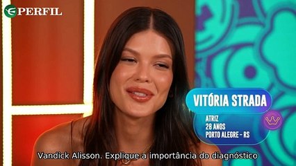 "Vitória Strada no BBB 25: Diagnóstico médico, vício em cigarro e polêmica nos shows"