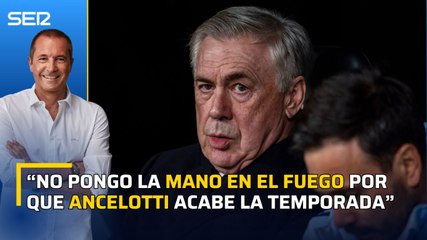 Manu Carreño: “No pongo la mano en el fuego por que Ancelotti termine esta temporada como entrenador del Real Madrid”