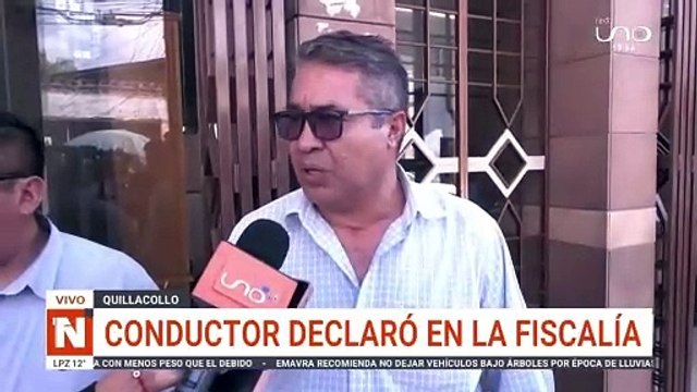 Aparece el chofer que atropelló a una niña en Quillacollo y se fugó