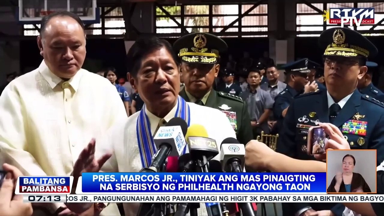PBBM, tiniyak ang pinaigting na serbisyo ng PhilHealth ngayong taon