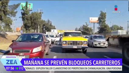 Transportistas amenazan con bloqueos en el Edoméx y la CDMX este viernes 17 de enero