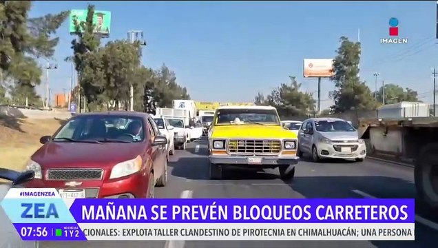 Transportistas amenazan con bloqueos en el Edoméx y la CDMX este viernes 17 de enero