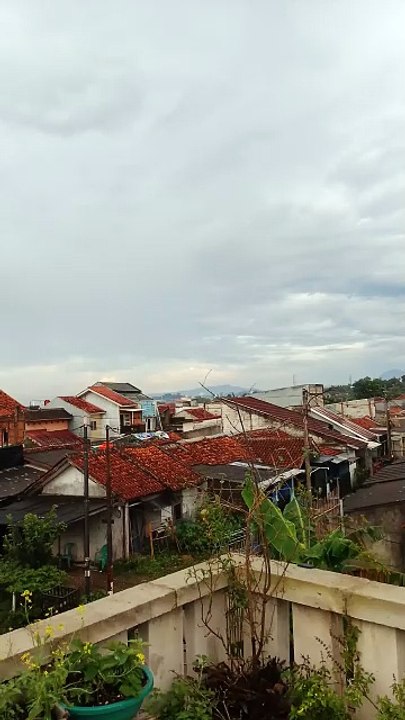 Cerah nya sore hari