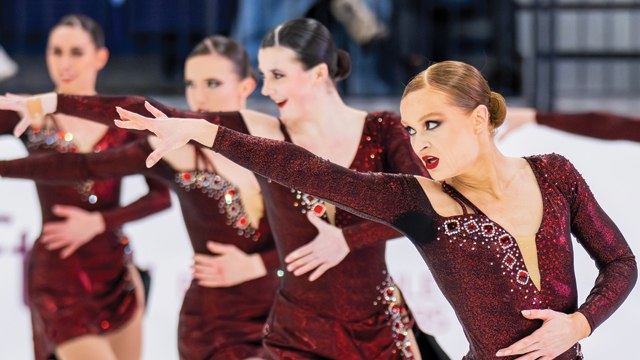 Championnats nationaux canadiens de patinage 2025 - Patinage synchronisé senior - Programme court