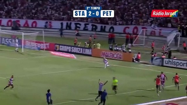 GOL DE THIAGUINHO SANTA CRUZ 2 X 0 PETROLINA - CAMPEONATO PERNAMBUCANO - 16 01 2025