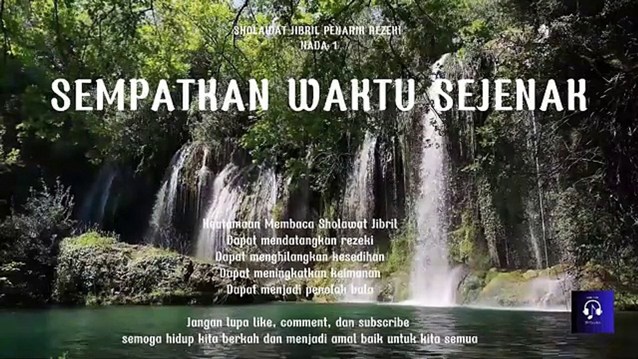 SHOLAWAT JIBRIL PENARIK REZEKI PALING DAHSYAT  nada 1