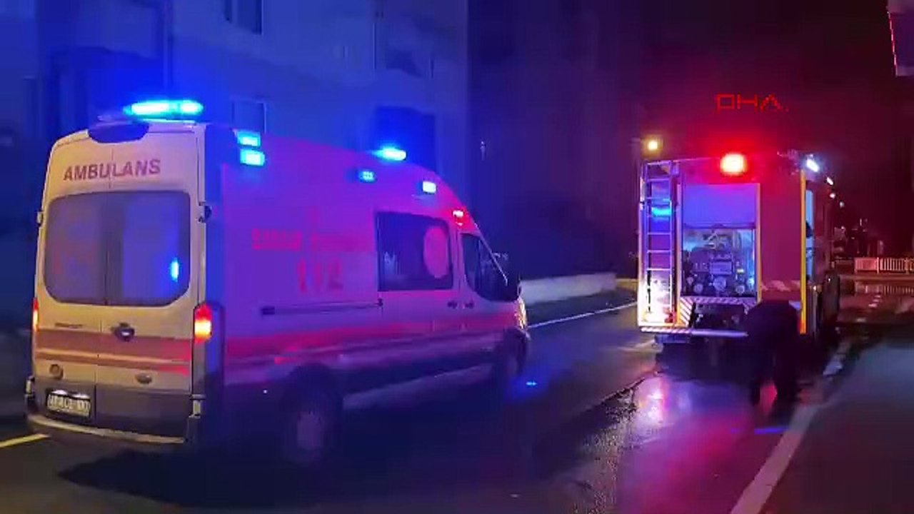 Kocaeli'de, 5 katlı apartmanın zemin katındaki dairede çıkan yangın söndürüldü