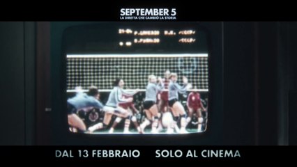 September 5 - La diretta che cambiò la storia (Trailer Ufficiale HD) ⭐️⭐️⭐️½