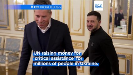Senior UN officials discuss $3.32 billion humanitarian support package for Ukraine